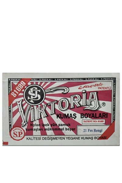 Viktoria Fes Naylon İpek Yün Pamuk Rengi Kumaş Kot Boyası 21