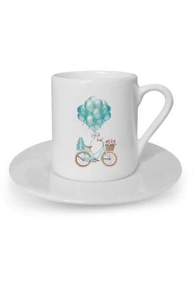 Generic Brand Turkish Coffee Cup Bicycle Balloon