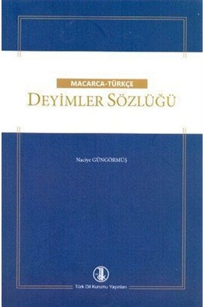 Türk Dil Kurumu Yayınları Λεξικό Ουγγρικών - Τουρκικών Ιδιώματος