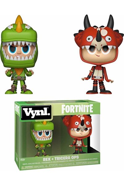 Funko Vynl 4" 2-pack Fortnite Rex & Tricera Ops