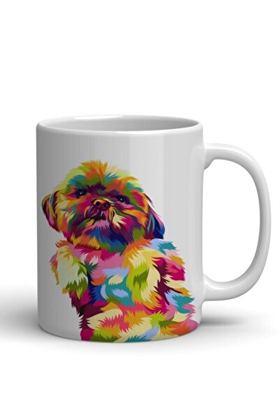 MapavriShop كوب مطبوع عليه كلب