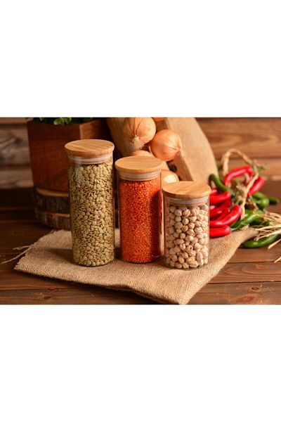 Bambum Zolla Glass Storage Container 250 Ml