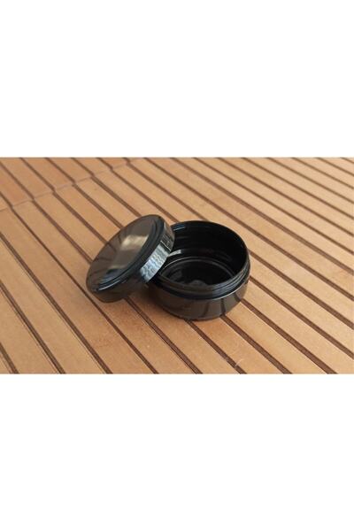 demethome Козметична кутия 10 броя 50 мл празна кутия, черна празна козметична кутия - пластмасов буркан за крем - кутия за помада