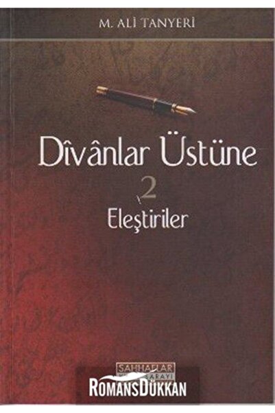 Sahhaflar Kitap Sarayı Divanlar Üstüne Eleştiriler 2