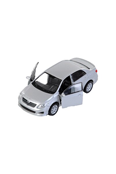 WELLY Metal Çekbırak 2009 Toyota Coralla Araba Gri