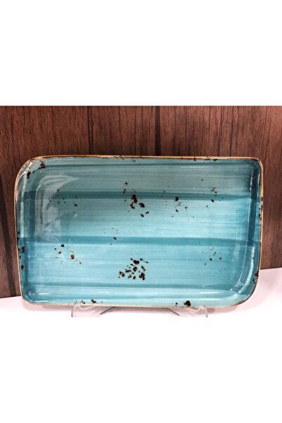 By Bone Porselen By Bone 28 Cm Dikdörtgen Tabak