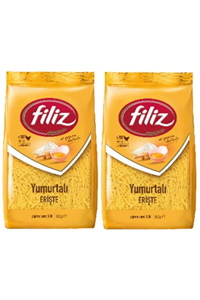 FİLİZ Yumurtalı Erişte Makarna 350 Gr. X 2 Adet