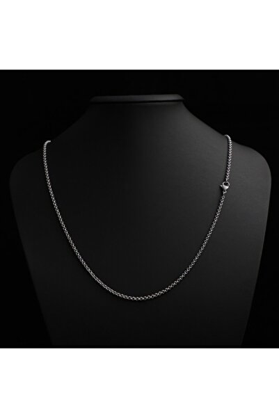 Jaida Moda قلادة رجالية من الفولاذ الجراحي غير المشوه