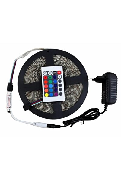 Sistem Led Market Rgb Led Kumandalı Iç / Dış Mekan 5 Metre Silikonlu Şerit Led