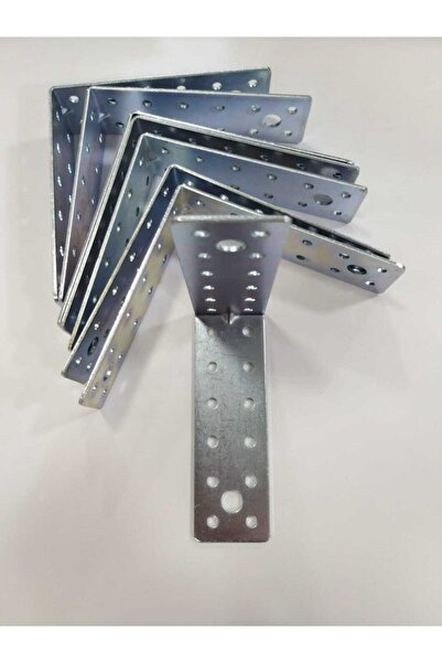 ARON (8 ADET) Metal Gönye V660 Köşe Birleştirme Demiri 120*120*40 L Demir