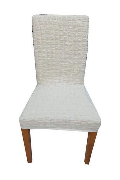Bella Home Husa Scaun Lycra Wrap Cream 6 Piese
