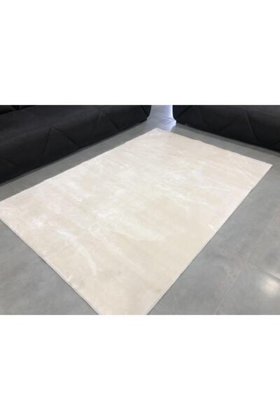 Dinarsu Peluş Halı Loft Krem