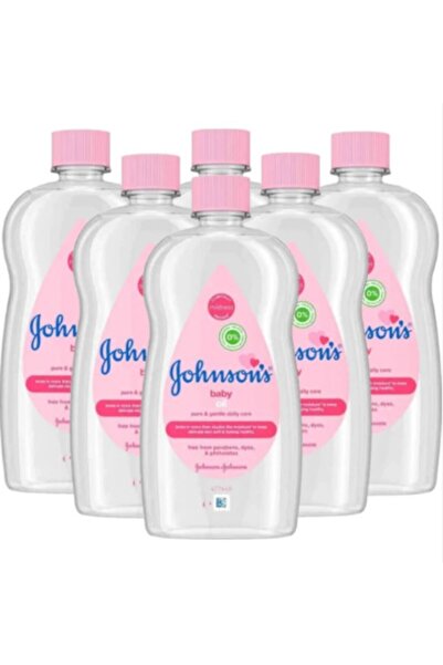 Johnson's 6 قطع زيت أطفال 200 مل