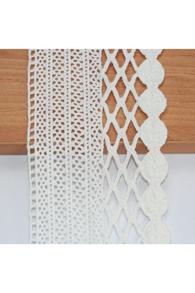 tuhafiyecimiz Wide Edge Cotton Lace