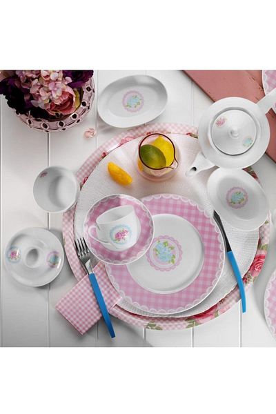 Kütahya Porselen 33 Piece 9378 Pattern Breakfast Set