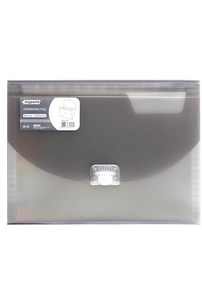 Bigpoint Bp262 A4 Locked File Smoky - 13 Pockets with Gusset