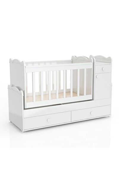 Afilli Büyüyen Beşik Başlıklı Beyaz