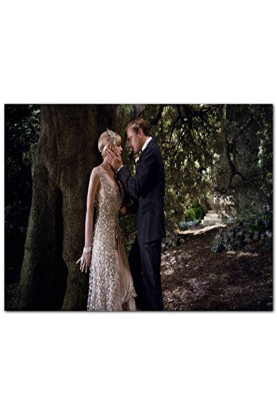 Cakatablo Ξύλινος Πίνακας Υπέροχη Εικόνα του Γκάτσμπι Λεονάρντο Ντι Κάπριο κα...