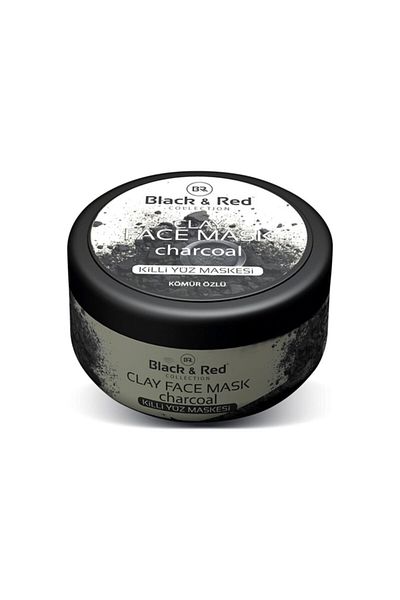 Black Red Black & Red Clay Charcoal Face Mask 400gr