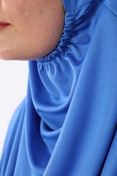 Bemol Μπλε Ολόσωμο Πρακτικό Προσευχή Φόρεμα - Με Μαντίλι