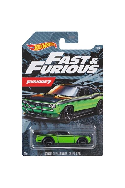HOT WHEELS Fast & Furious Dodge Challenger Drift Car