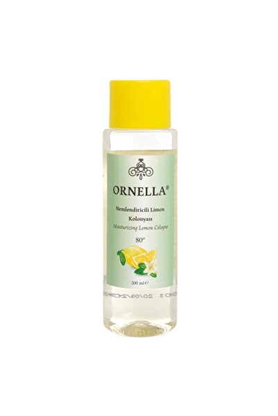 Nemlendiricili 80c Limon Kolonyası 200 ml