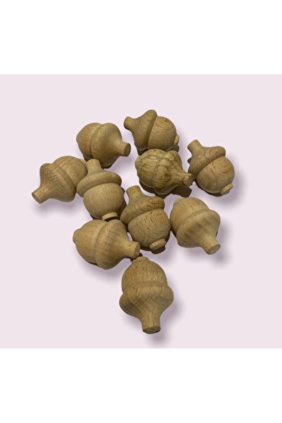 doktoys Ahşap Meşe Palamudu (10 Adet)