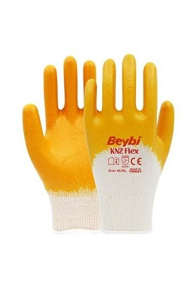 Genel Markalar Nitril Iş Eldiveni Kn2 Flex Sarı No:10 5 Li