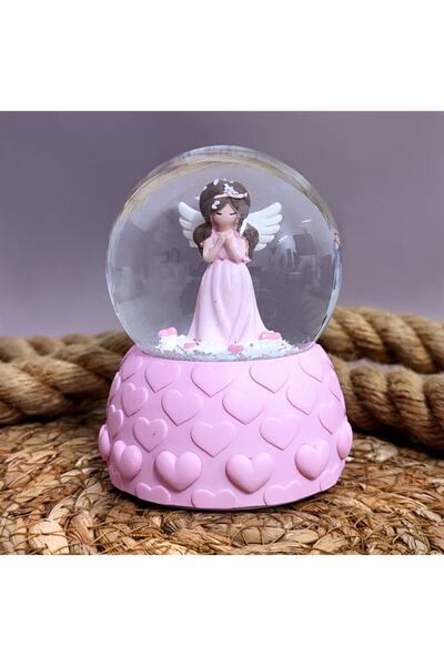 Genel Markalar Peri Kızı Işıklı Kar Küresi Küçük