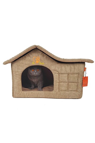 LAVİSTA Bej İç Mekan Köpek Kulübesi