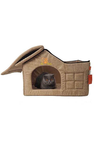 LAVİSTA Bej İç Mekan Köpek Kulübesi