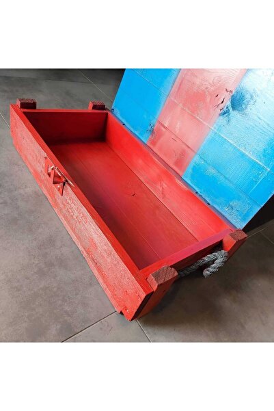 kho military design Mavi -kırmızı Mühimmat Sandık Modeli