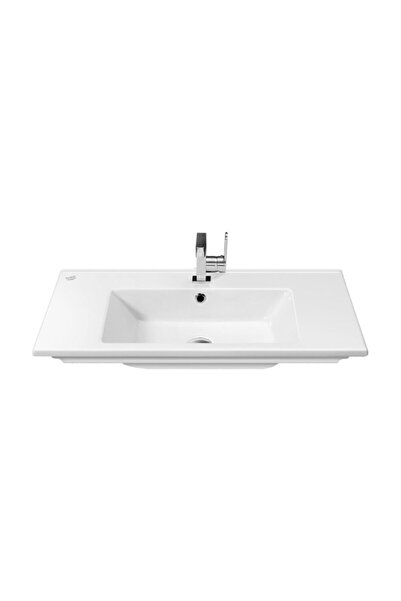 Turkuaz Cerastyle Arte Etajerli Lavabo 85 Cm