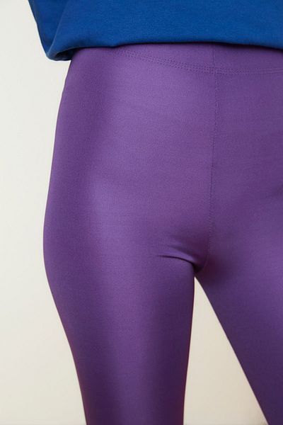 Trendyol Collection Leggings - Lila - Hoher Bund