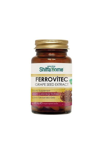 Shiffa Home Ferrovitec Capsule - Grape Seed Capsule - Iron
