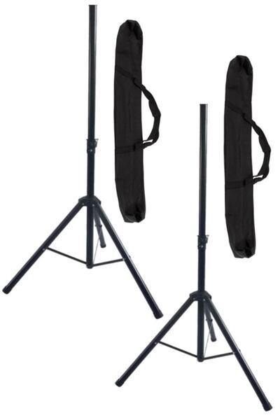 Lastvoice Kb02csx 2li Set Taşıma Çantalı Döküm Göbekli Kabin Hoparlör Standı ...