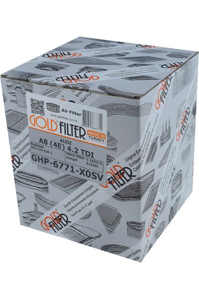 GOLD FILTER أودي A8 (4e) |   2002 > 2010 4.2 فلتر هواء TDI
