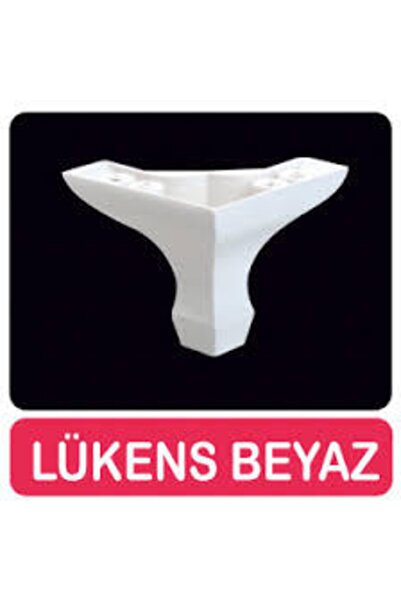 blackwhiskers Lükens Ayak Süt Beyaz 10 Cm 12 Adet