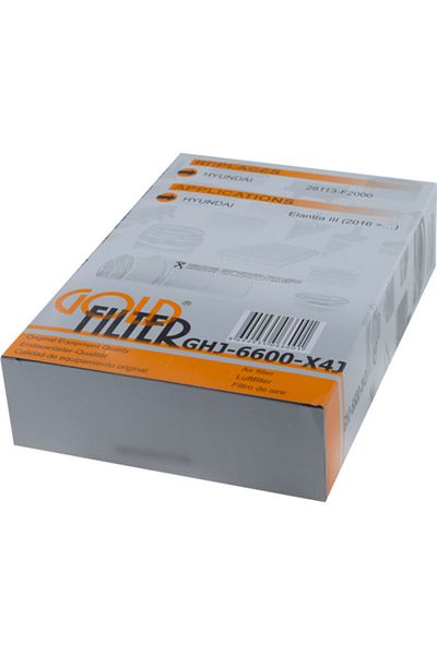 GOLD FILTER هيونداي I30 + I30 Cw (pd، Pde) |   2016 >... 1.0 فلتر هواء T-gdı