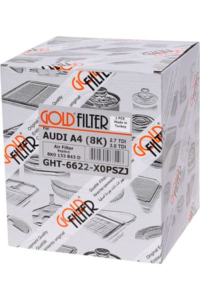 GOLD FILTER 2007 - 3.0 Tdı Audi A5 + Cabriolet Air Filter