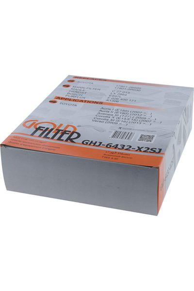 GOLD FILTER تويوتا أوريس I (e150)| فلتر هواء 2006> 2018 2.0 D-4d