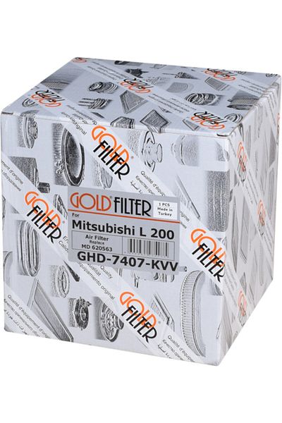 GOLD FILTER ميتسوبيشي باجيرو II (الشوغون | تشال. | مونتيرو) |   1990 > 2000 2.8 Td (v46w) فلتر الهواء