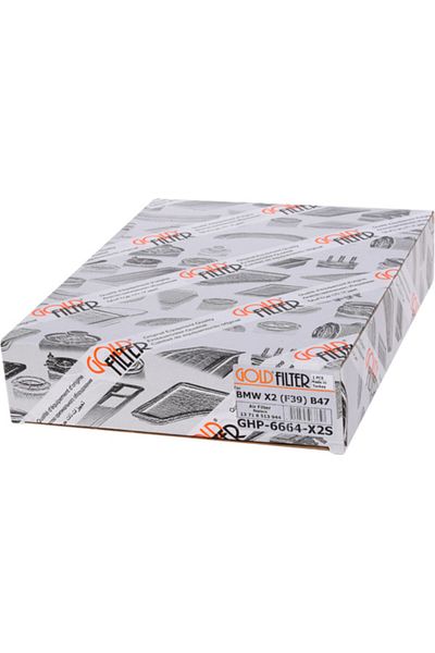 GOLD FILTER Bmw 2 Active |   (F44,F45,F46) |   2014 >... 218D (F45, F46) Air Filter