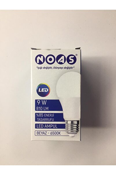 Noas Led E27 9w 810lm 6500k Beyaz