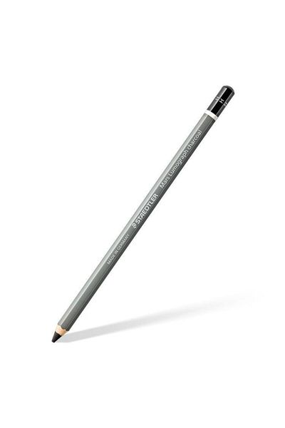 Staedtler Mars Lumograph Charcoal Charcoal Smoked Pen Hard