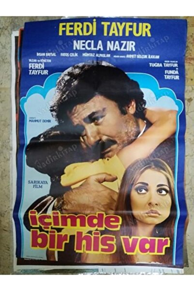 Plakperest Içimde Bir His Var- Film Afişi Ferdi Tayfur Necla Nazır