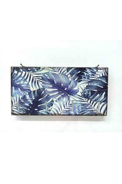 CajuArt Keychain Decorative Wooden Hanger Leaves