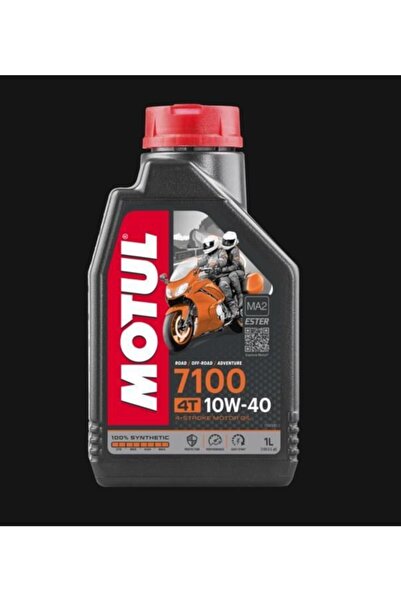 Motul 7100 10w40 4t Tam Sentetik Motosiklet Yağı 1l