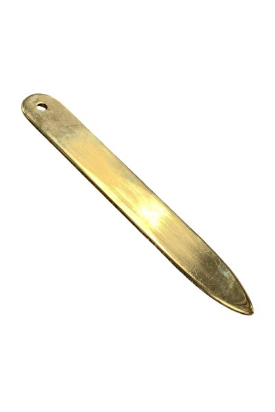 ipekbazaar Pirinç Kemik Hobi Deri Işi Şekillendirme Için Deri El Aleti