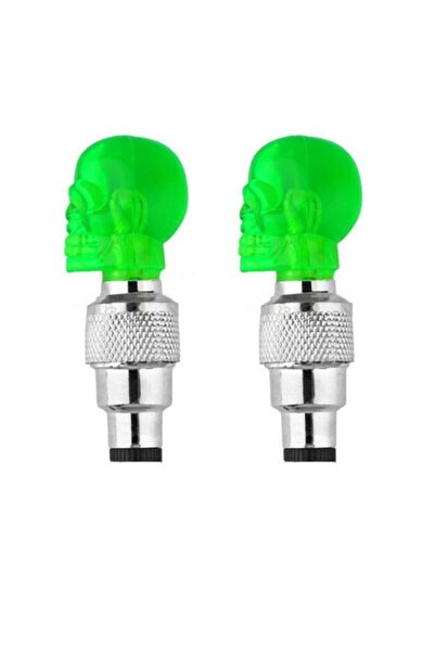 Genel Markalar Hellove Mavi Kuru Kafa Işıklı Bisiklet Sibop Kapağı Jant Sibop Işığı